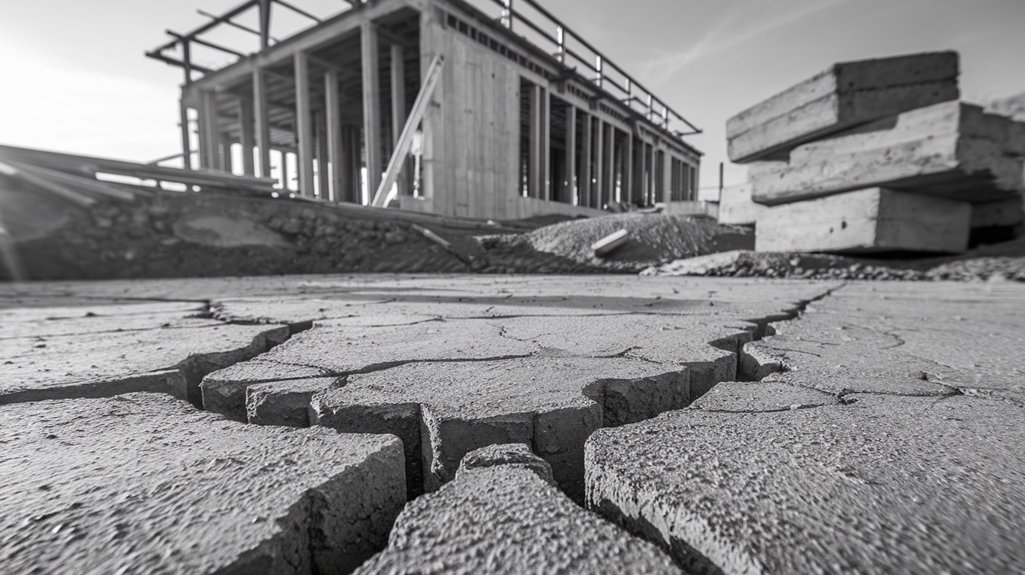 poor concrete installation