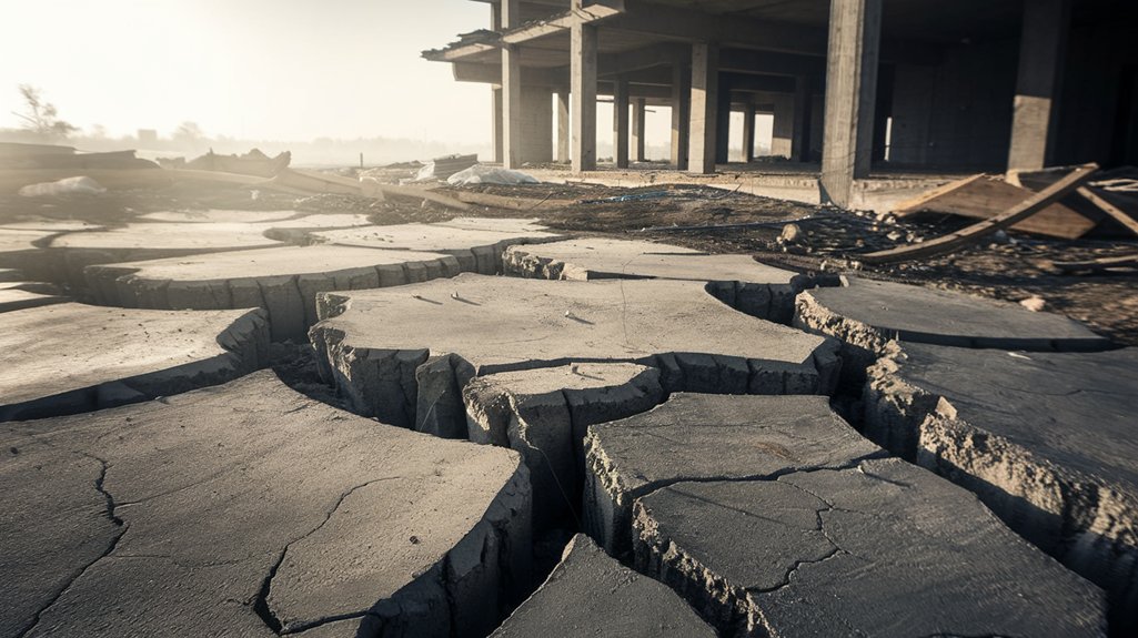 flawed concrete jeopardizes construction