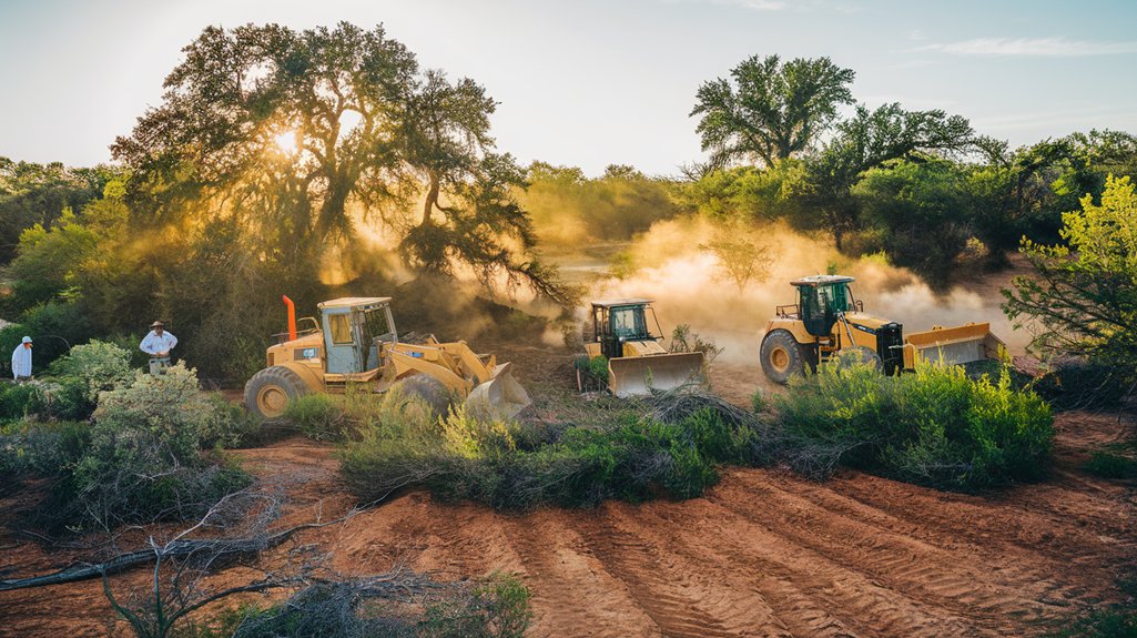 land clearing equipment Texas Hill Country
