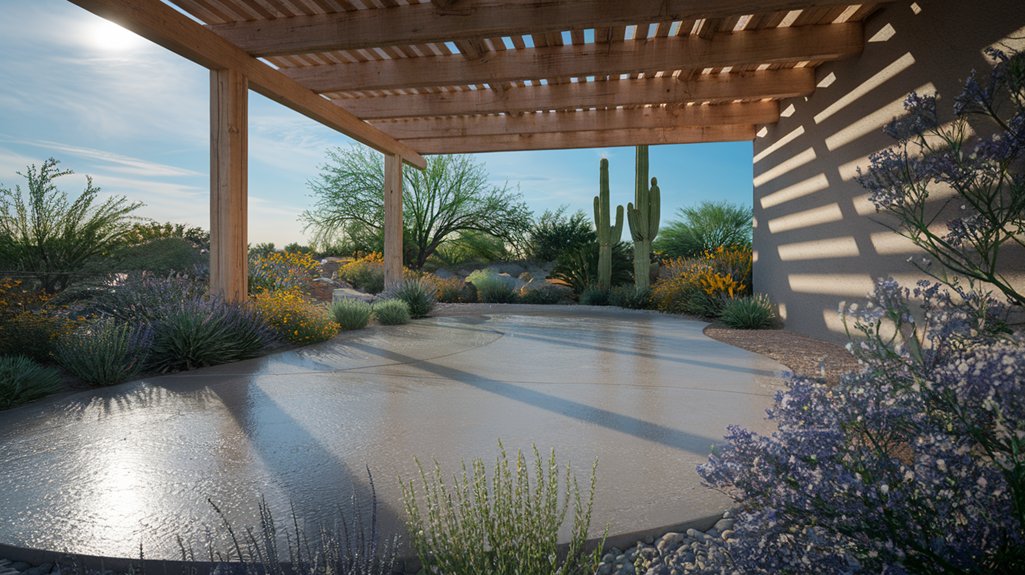 concrete patios and pergolas in Texas