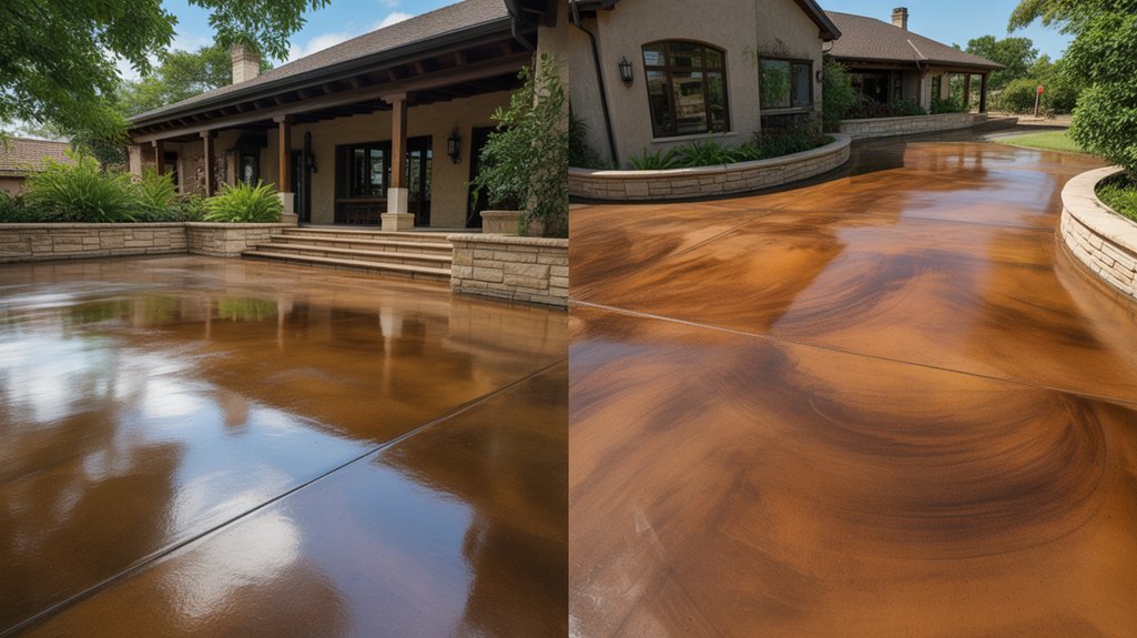 concrete finish options comparison
