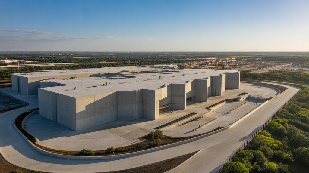 Commercial Concrete Projects Austin industrial facilities