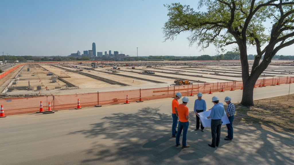 site development in Columbus and Bastrop