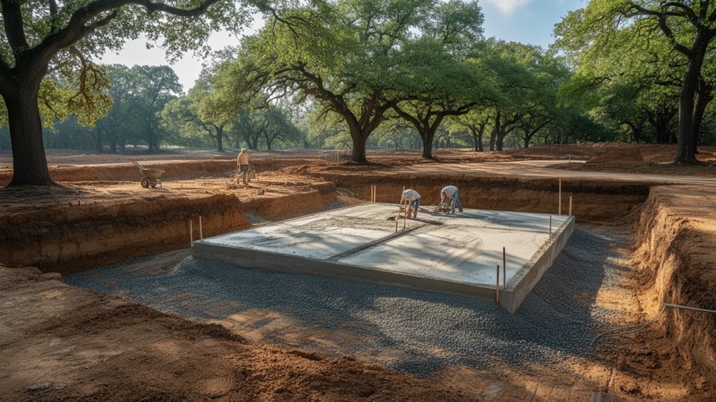 Concrete foundations in Boerne, TX