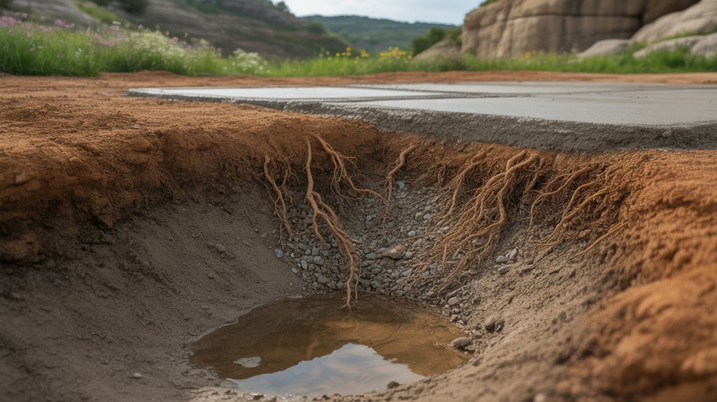 soil type impacts drainage efficiency